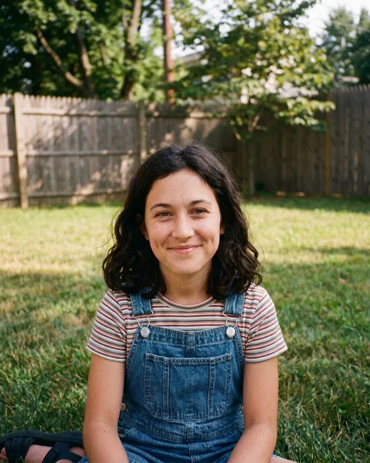 Example frame from the "Bring an old photo back" AI trend
