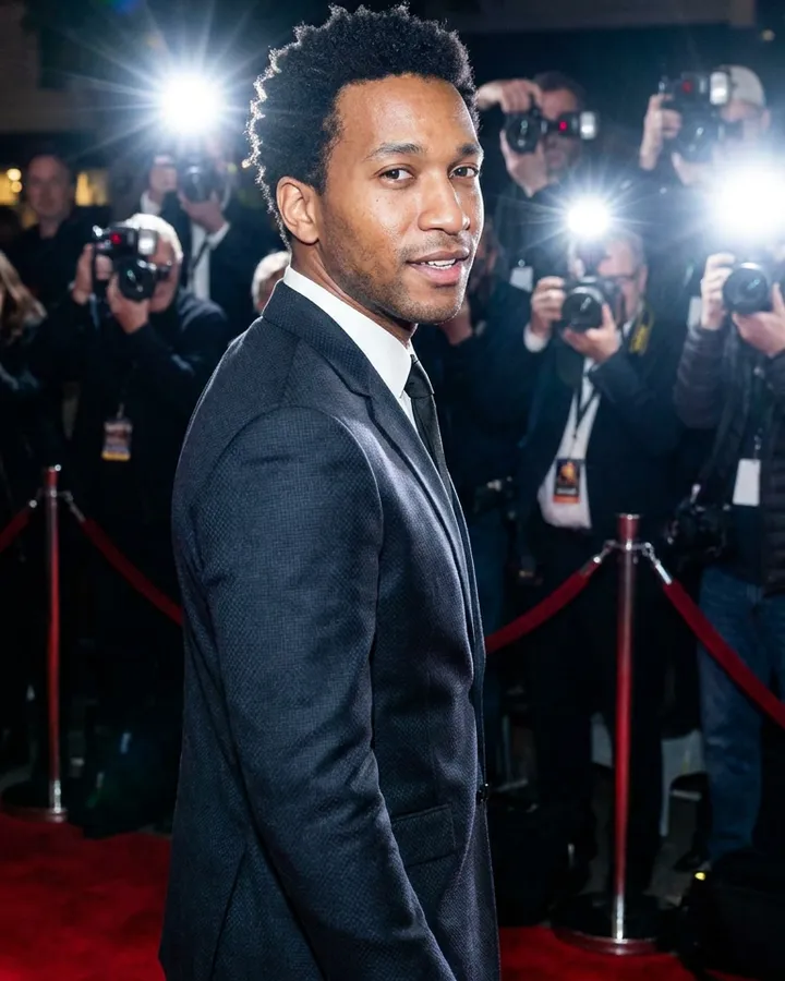 Example frame from the "Red carpet moment" AI trend