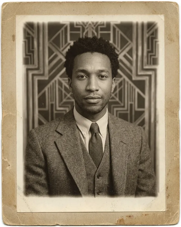 Example frame from the "Back to the 1920s" AI trend